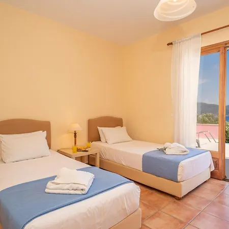 Helios Sea View & Private Pool Near Villa