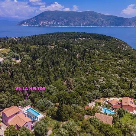 Helios Sea View & Private Pool Near Fiskardo
