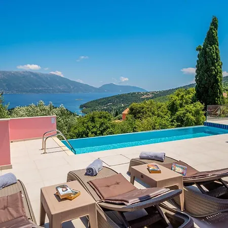 Helios Sea View & Private Pool Near Villa *