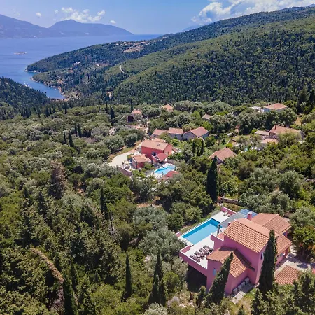 Helios Sea View & Private Pool Near Fiskardo