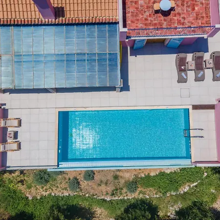 Helios Sea View & Private Pool Near Villa