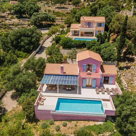 Helios Sea View & Private Pool Near Fiskardo