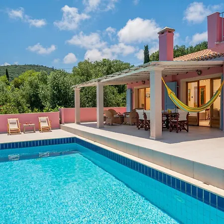 Helios Sea View & Private Pool Near * Φισκάρδο