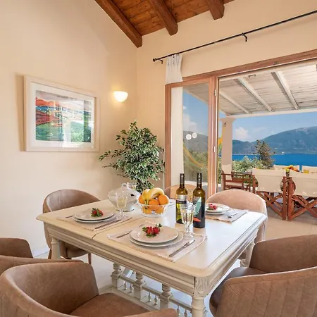 Helios Sea View & Private Pool Near Βίλα Φισκάρδο