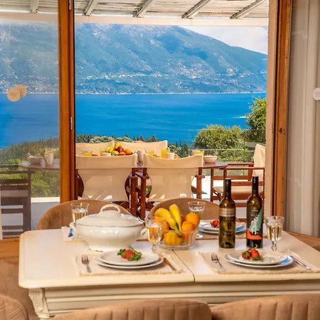 Helios Sea View & Private Pool Near * Φισκάρδο