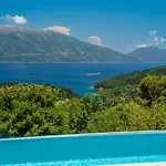 Helios Sea View & Private Pool Near * Φισκάρδο
