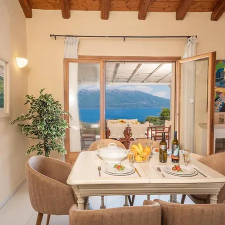 Helios Sea View & Private Pool Near Villa *