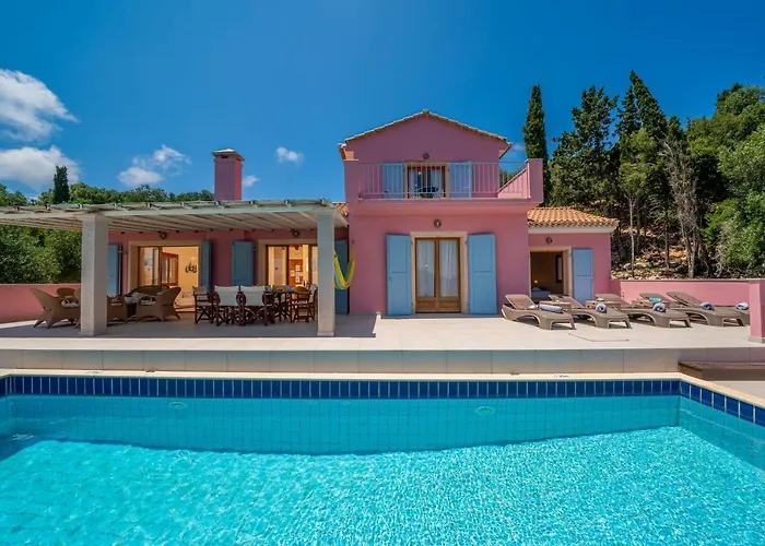 Helios Sea View & Private Pool Near *