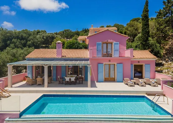 Helios Sea View & Private Pool Near Willa