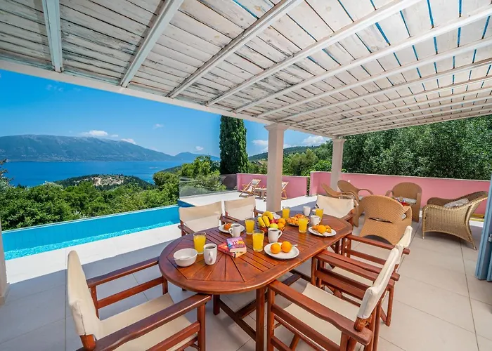 Willa Helios Sea View & Private Pool Near Fiskardo