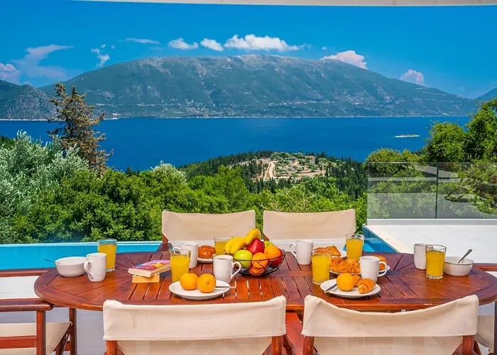 Helios Sea View & Private Pool Near Willa *
