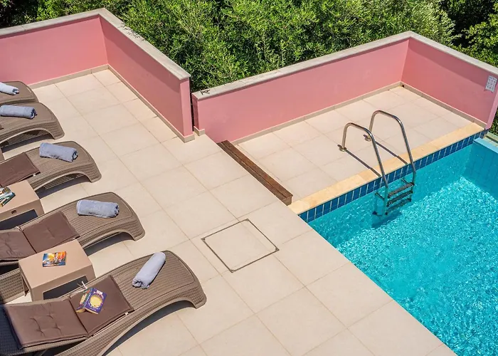 Helios Sea View & Private Pool Near Willa Fiskardo