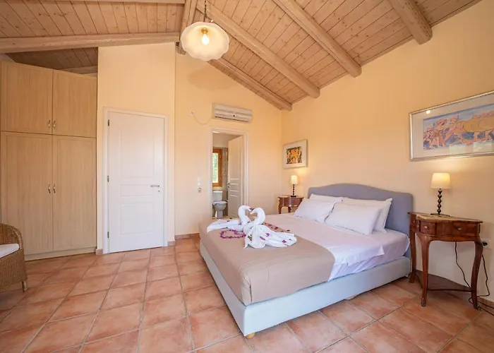 Helios Sea View & Private Pool Near Willa Fiskardo