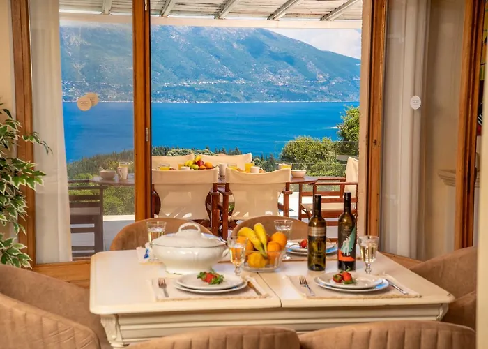 Helios Sea View & Private Pool Near * Fiskardo