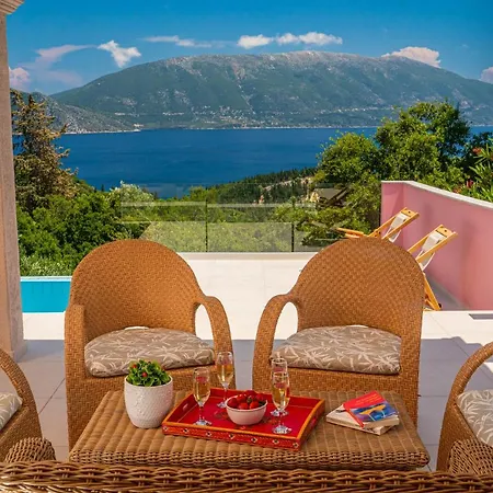 Вилла Helios Sea View & Private Pool Near *