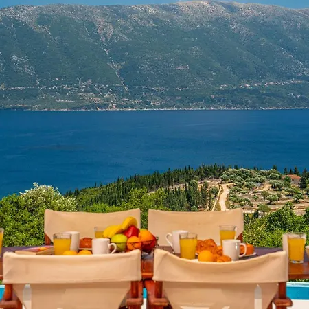 Helios Sea View & Private Pool Near *