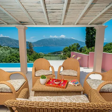 Вилла Helios Sea View & Private Pool Near